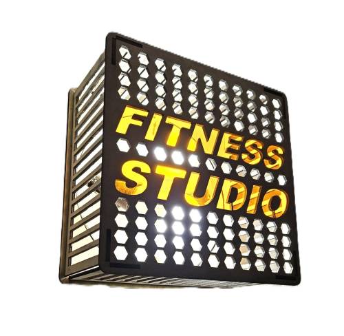 Tienidlo Fitness na svietidlo